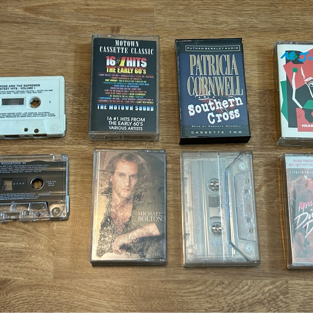 Vintage Cassette Tape Collection